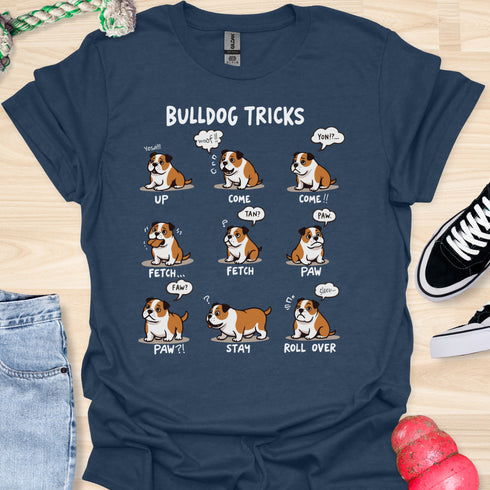 Bulldog tricks - V6 - Silly T-Shirt